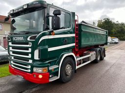 Lastväxlare med grusflak SCANIA R480 6X4 